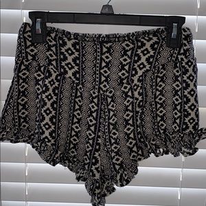 forever 21 flowy shorts